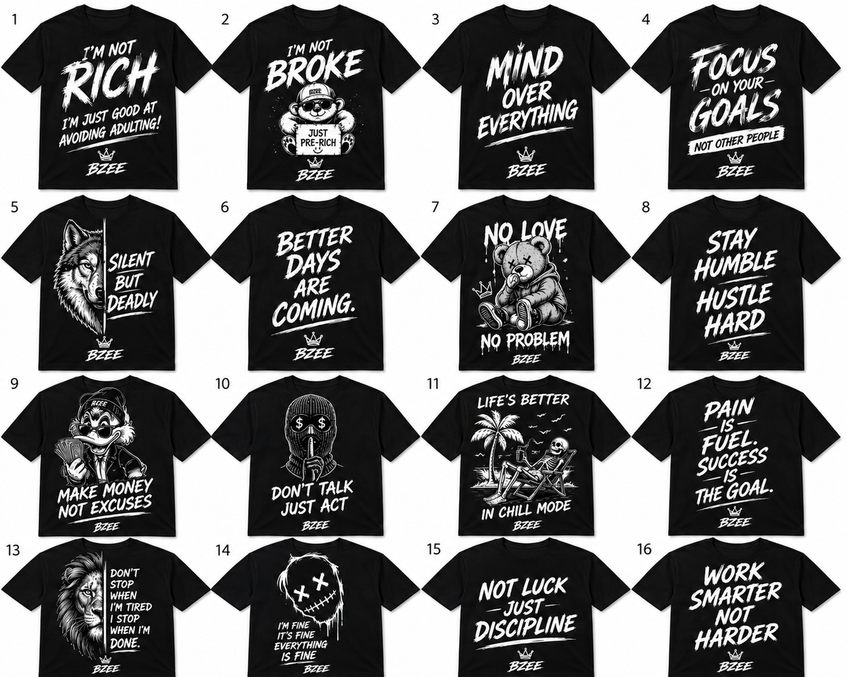 T SHIRT + DESIGNS